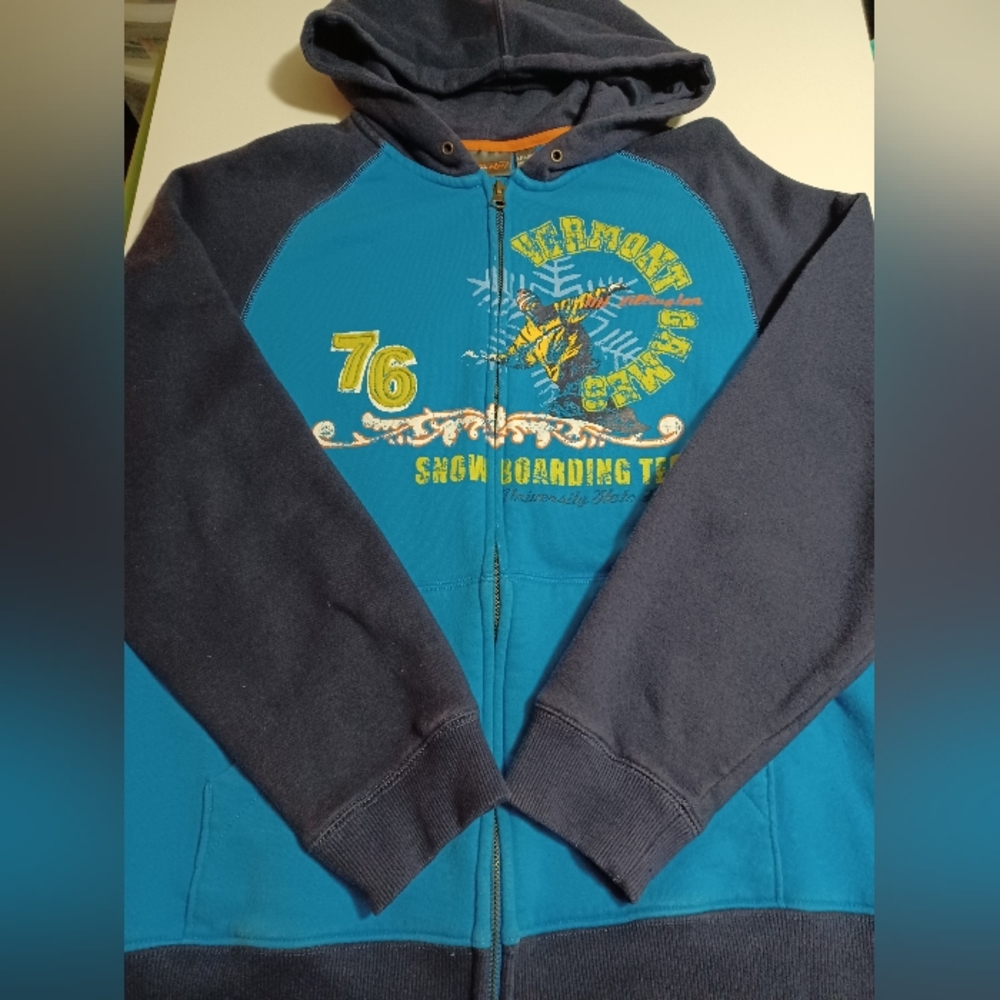 Boys Snowboarding Hoodie Sweatshirt